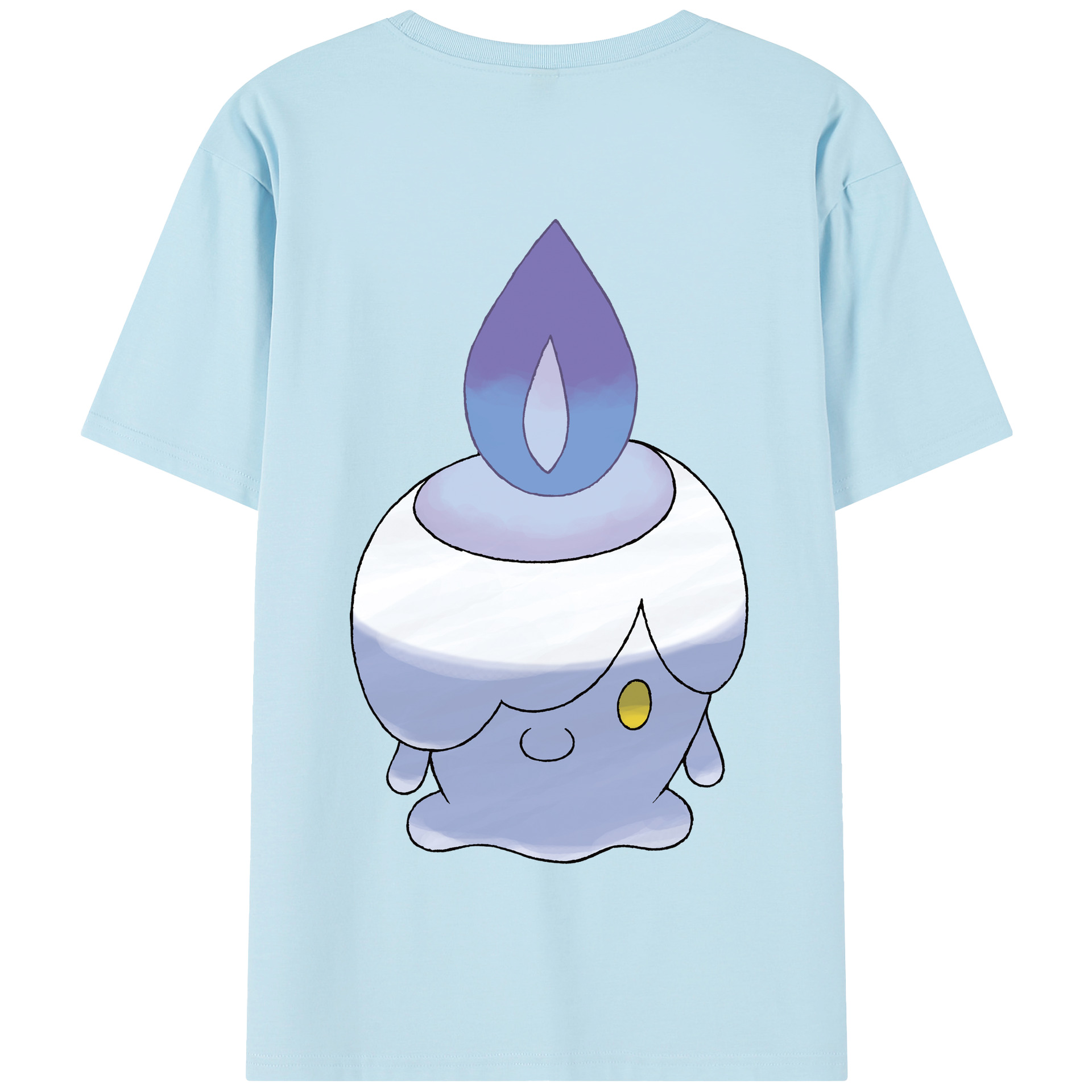（画像用） ポケットモンスター Pokémon 綿100％半袖Tシャツ（背面プリント）